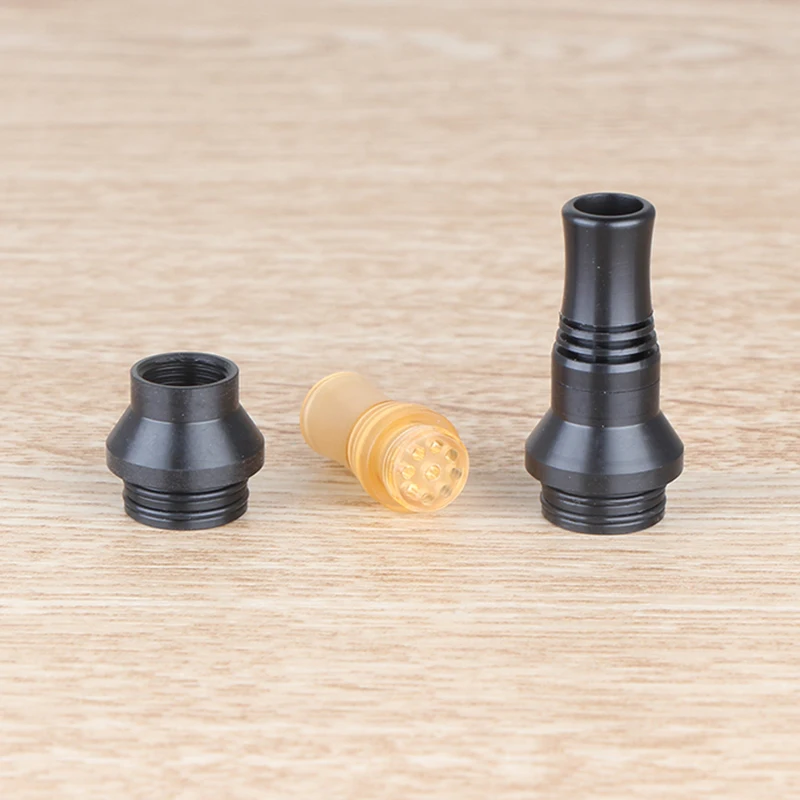 810 طرف بالتنقيط مع 9 فتحات للآلة لمنع السائل الإلكتروني من طرف التنقيط الطويل المنحدر 510 MTL لـ RDA RTA RDTA