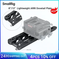 SmallRig 8'' 12'' Lightweight Dovetail Plate for ARRI Quick Release Baseplate with Multiple 1/4’’-20 and 3/8’’-16 Threaded Hole