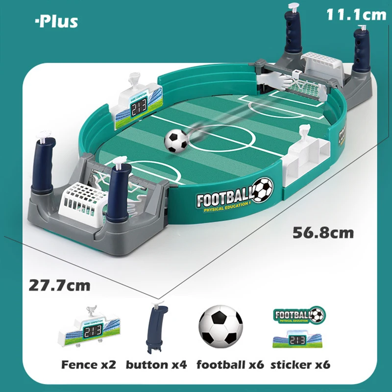 طاولة كرة القدم كرة القدم منضدية ألعاب الحفلات مقلاع آلة الكرة والدبابيس ألعاب رائعة لعبة تفاعلية للأطفال بين الوالدين والطفل مضحكة #6