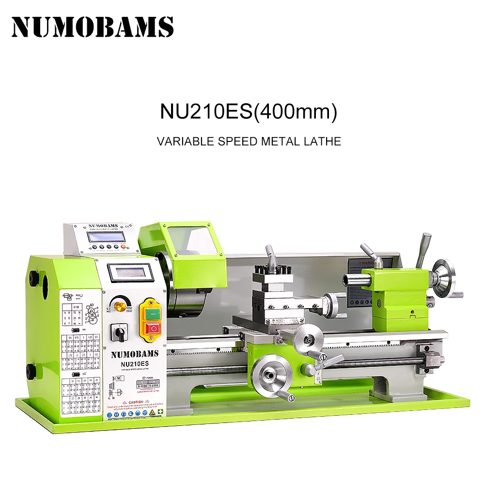 NU210X400ES Auto Left&Right Threading Making Semi-CNC Metal Lathe Machine