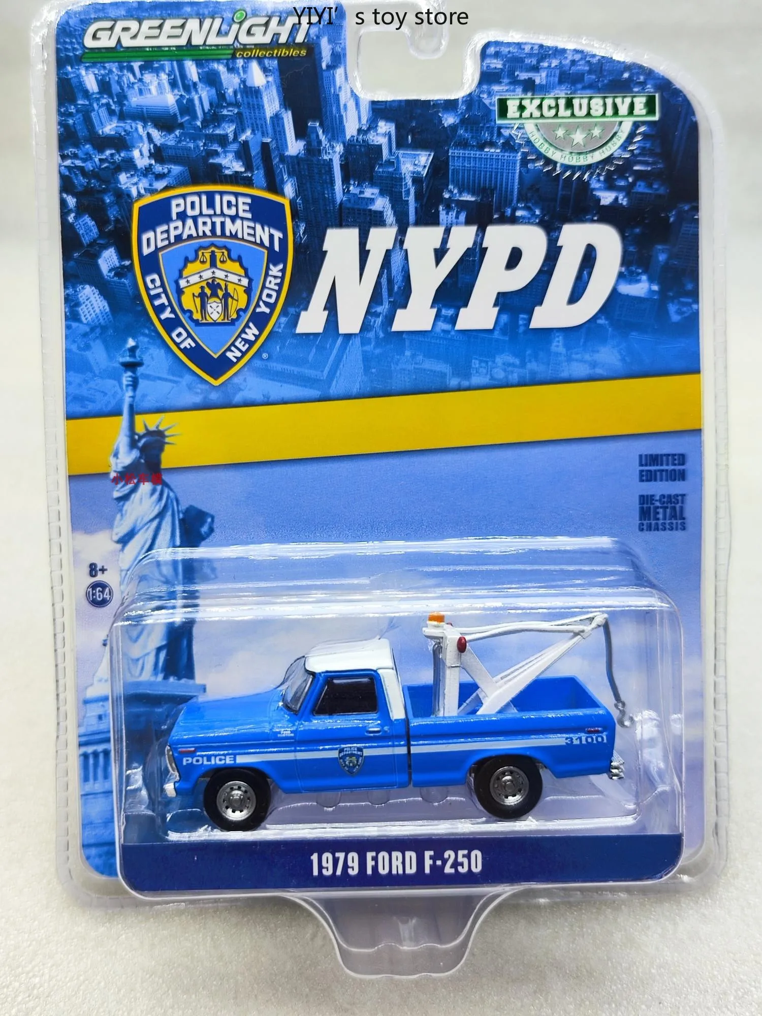 

1:64 1979 Ford F-250 High Simulation Diecast Car Metal Alloy Model Car Toys for kids Gift Collection 25