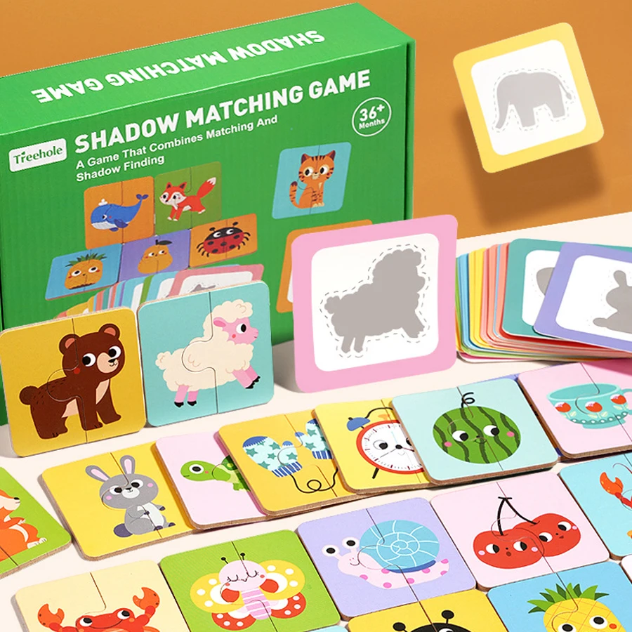 

Головоломка Shadow Match, гонка, игрушки Монтессори, игра логического мышления, развивающие игрушки, познавательная игрушка для детей