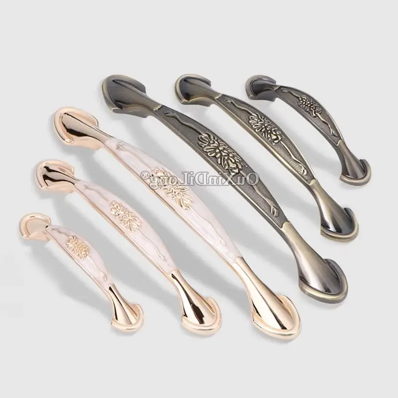 

Ретро 4 шт., антикварная мебельная ручка из цинкового сплава, ручки для ящика, шкафа, комода, кухни, ТВ, винного шкафа, ручки