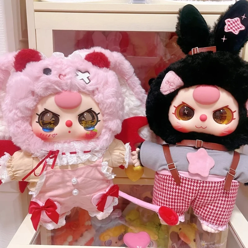 

Baby Three 400% 100%Original Bliand Box Can Tell A Story In English Limited Kawaii Action Figure Big Vinyl Doll Kids Gift
