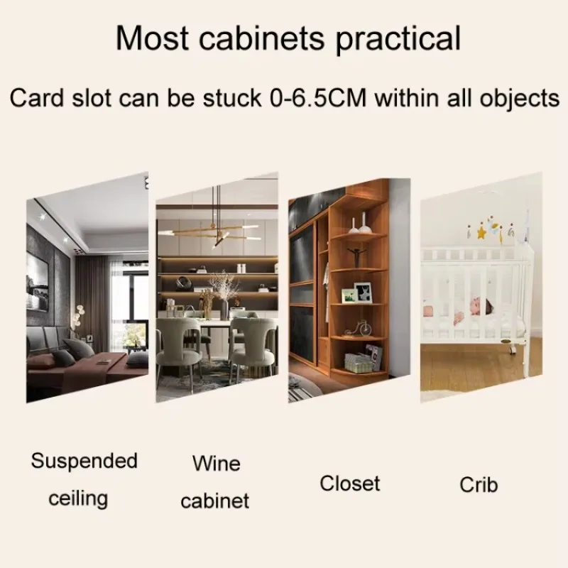 Multifunction 360 Degrees Hot Selling Punch-Free Surveillance Camera Mounting Bracket Cabinet Ceiling Rack 50cm White /black