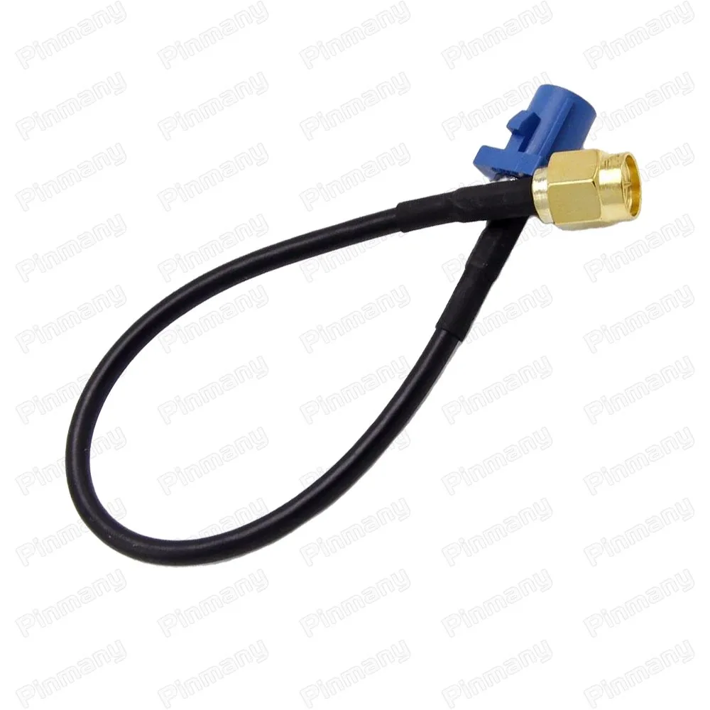 Car Android Head Unit GPS Tracking Navigation Antenna Adapter SMA to FAKRA C Type Cable Connector for VW Benz Ford KIA Hyundai