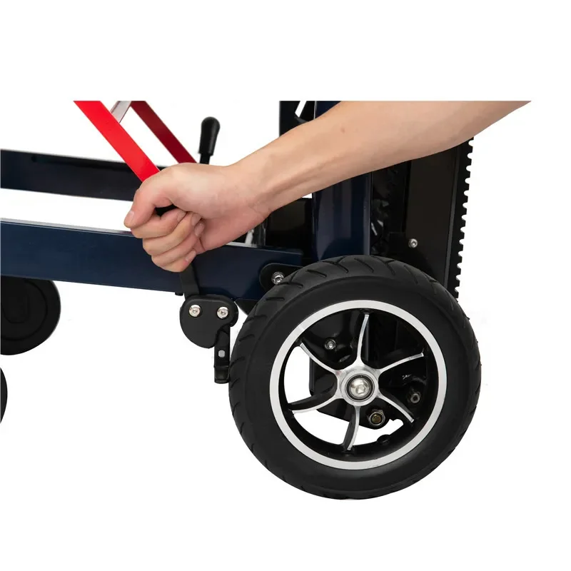 Electric Stair Climbing Wheelchair for Elderly Household Up and Down Stairs Crawler Machine Longshizhou
