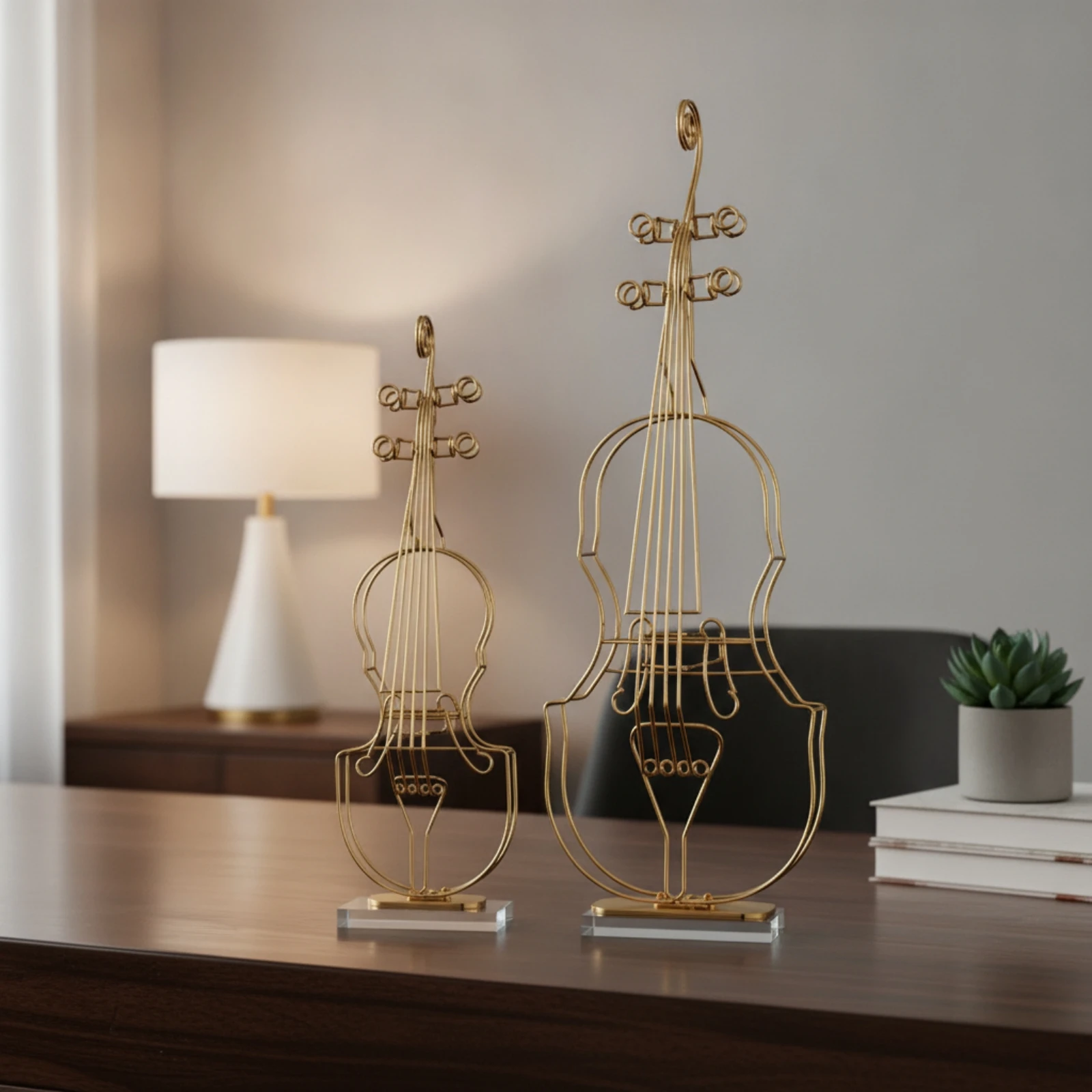 statue-de-violon-avec-base-en-cristal-2-pieces-ornement-de-violon-dore-sculpture-en-fil-metallique-decor-mince-pour-les-amateurs-de-musique