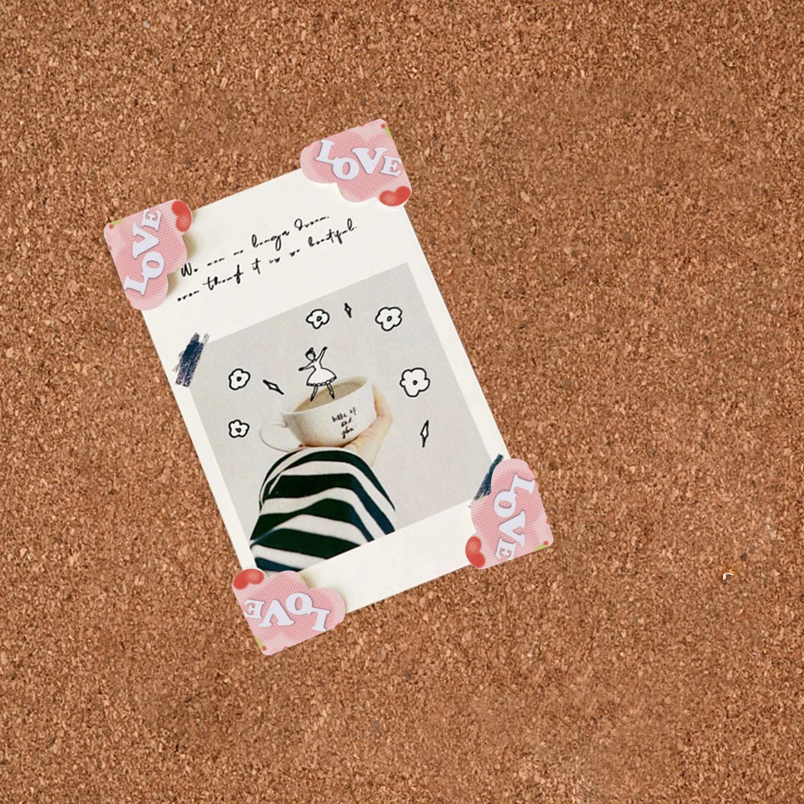 

240pcs Album Corners Heart-shaped Photo Holders Scrapbook Stickers Gold Decorative Book Edge Protectors High Adhesion Easy