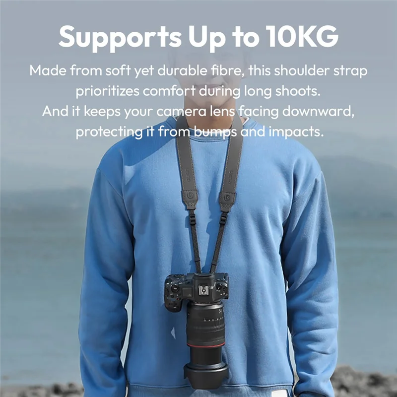 AK51-Ulanzi UKA06 Quick-Release Shoulder Strap Kit Tripod Slider Mount Fast Switching For Uka & F38 Plates For DSRL Camera - Image 3