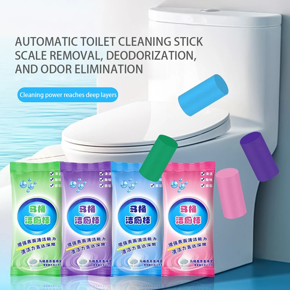 Toilet Cleaner Gel Stick Automatic Toilet Cleaner Stick Long Lasting Toilets Bowl Cleaner for Home Cleaning Supplies Accessories