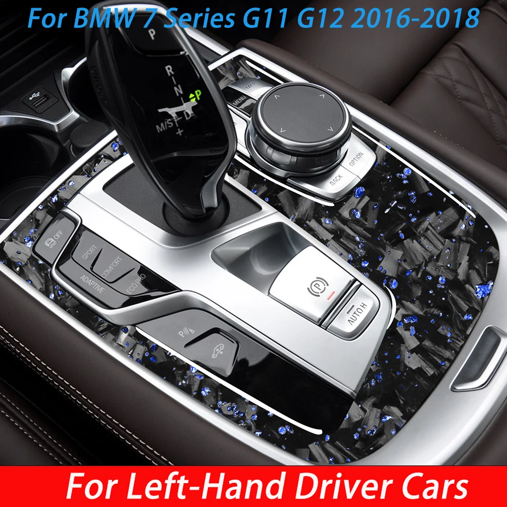 For BMW 7 Series G11 G12 2016–2018 Gear Selector Panel Car Interiors Trims Accessories Modification Decorations Stickers