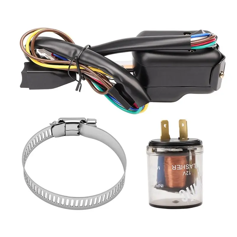 For Club Car 2004+ Compatible Turn Signal Switch Assembly 102517501, Complete Light Control Switch Kit For GOLF Cart