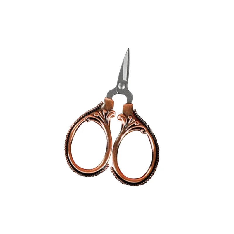 6cm Mini Retro Pocket Scissors Antique Thread Cutter Vintage  Embroidery Cross Stitch Sewing Stainless Steel