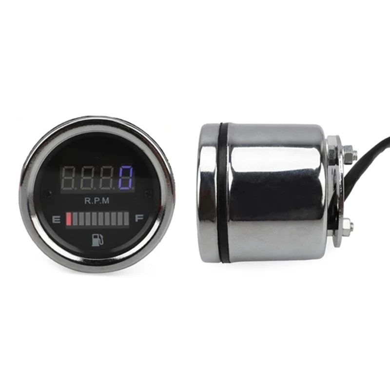 Y1UB Multifunctional Motorcycle Dashboard Speedometer with Integrated Speed & Display, 12V for Easy Reading During Rides