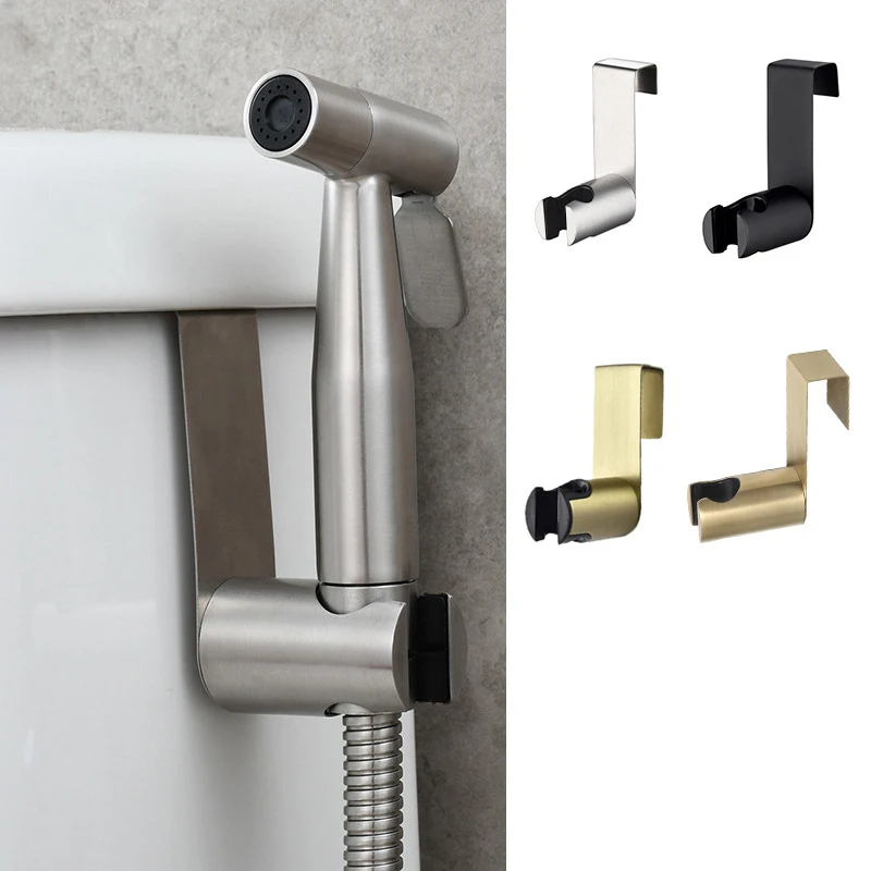 

Hanging Hook Nozzle Mount Household Bathroom Shower Bathroom Bracket Toilet Spray Gun Fixed Seat Base Bidet Nozzle