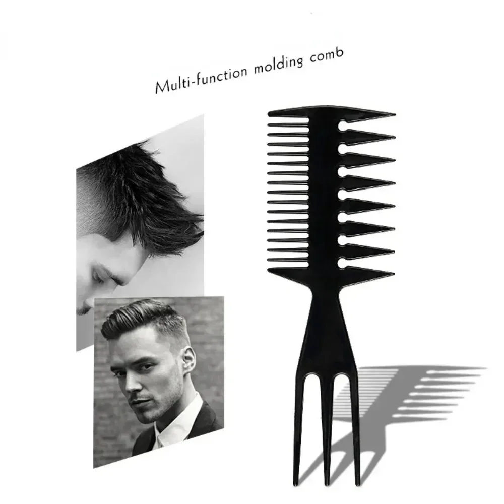 

Professional Double Side Tooth Combs Vintage Hairstyle Texture Comb Barber Hair Dyeing Cutting Coloring Brush Man Styling Tools