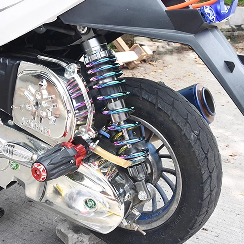 Universal 320mm Motorcycle Color Focus Shock Absorber for Suzuki Honda Yamaha BWS ATV Etc Motorcycle Magic Shock Absorber