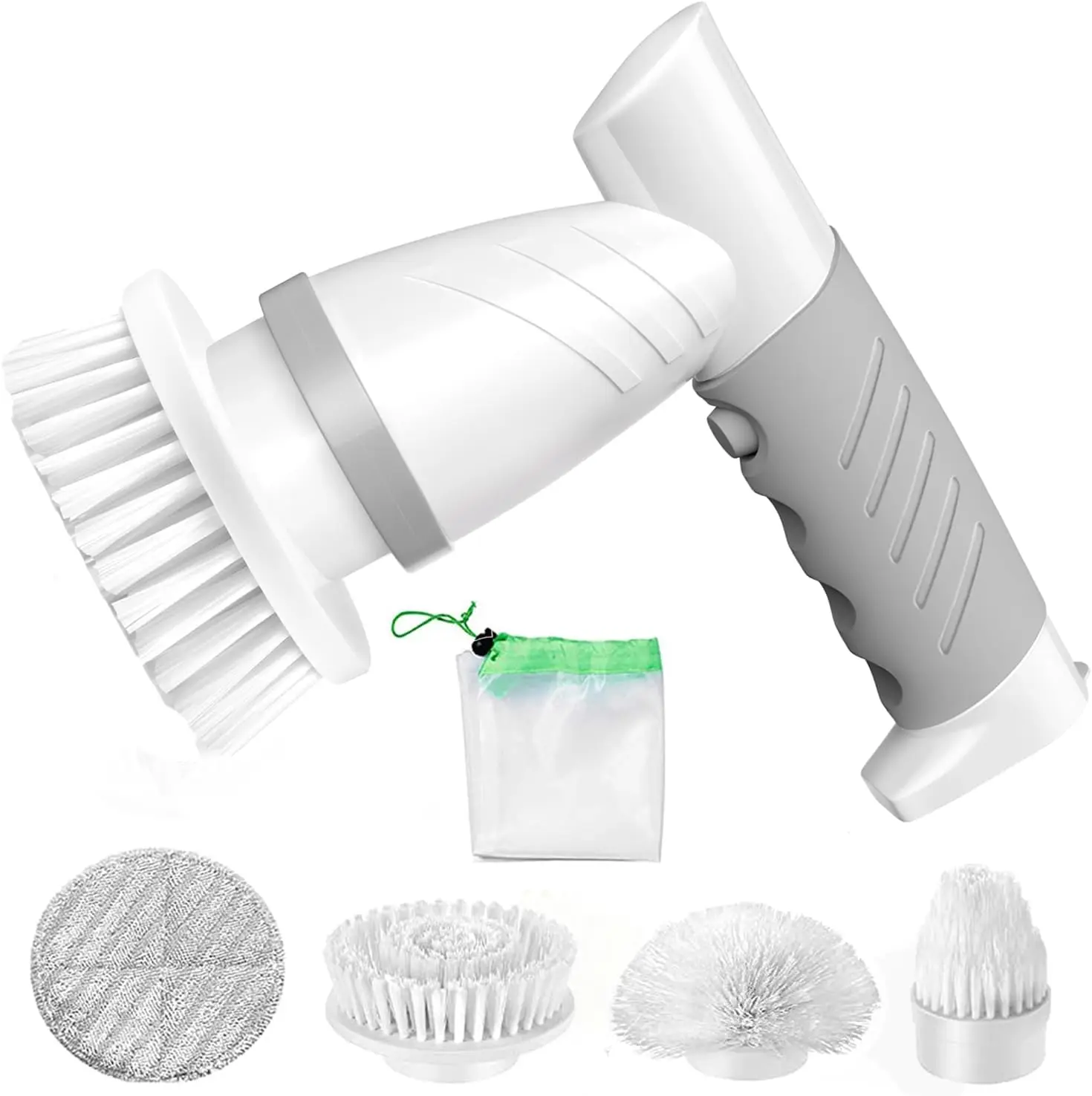 Brosse à livres électrique sans fil, épurateur à rotation électrique, nettoyeur à rotation électrique avec 4 rédivisions, nettoyage de douche, nouveau