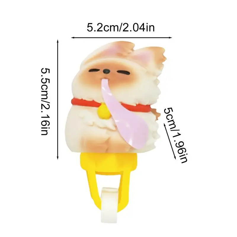 Accessoires de vélo pour filles, moulin à vent pour enfants, accessoire de molette, Compact, élégant, amusant, mignon, ornement Animal pour fille, moto, garçon