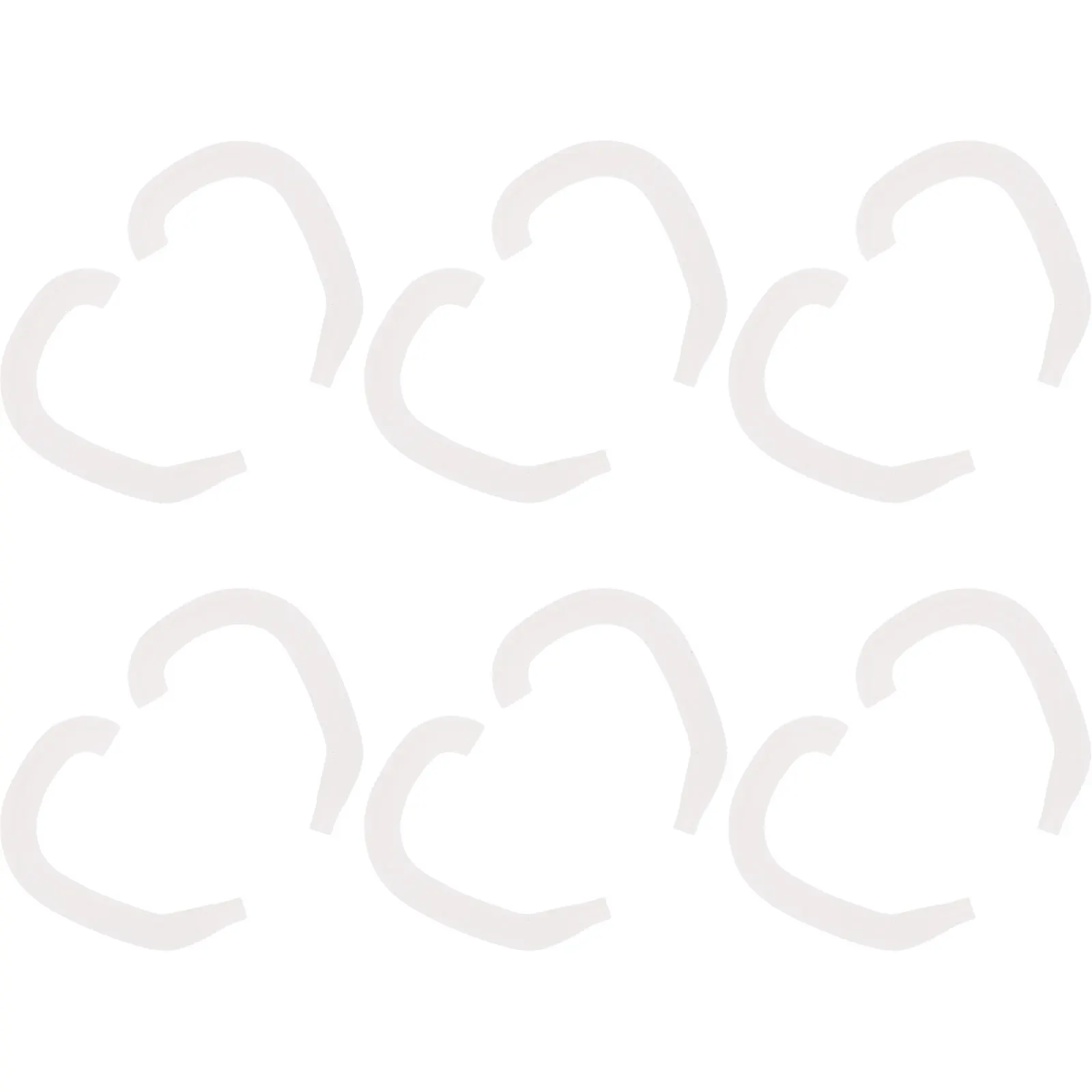 

6Pairs Silicone Baby Ear Corrector External Auricle Support for Deformed Ears Protruding Ear Correction Pad Comfortable