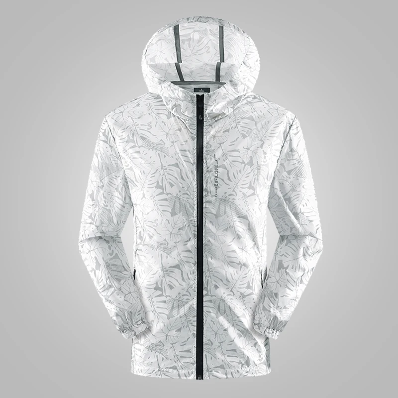 

Мужская модная быстросохнущая куртка для активного отдыха и спорта, летняя легкая дышащая одежда с защитой от солнца и УФ-излучения