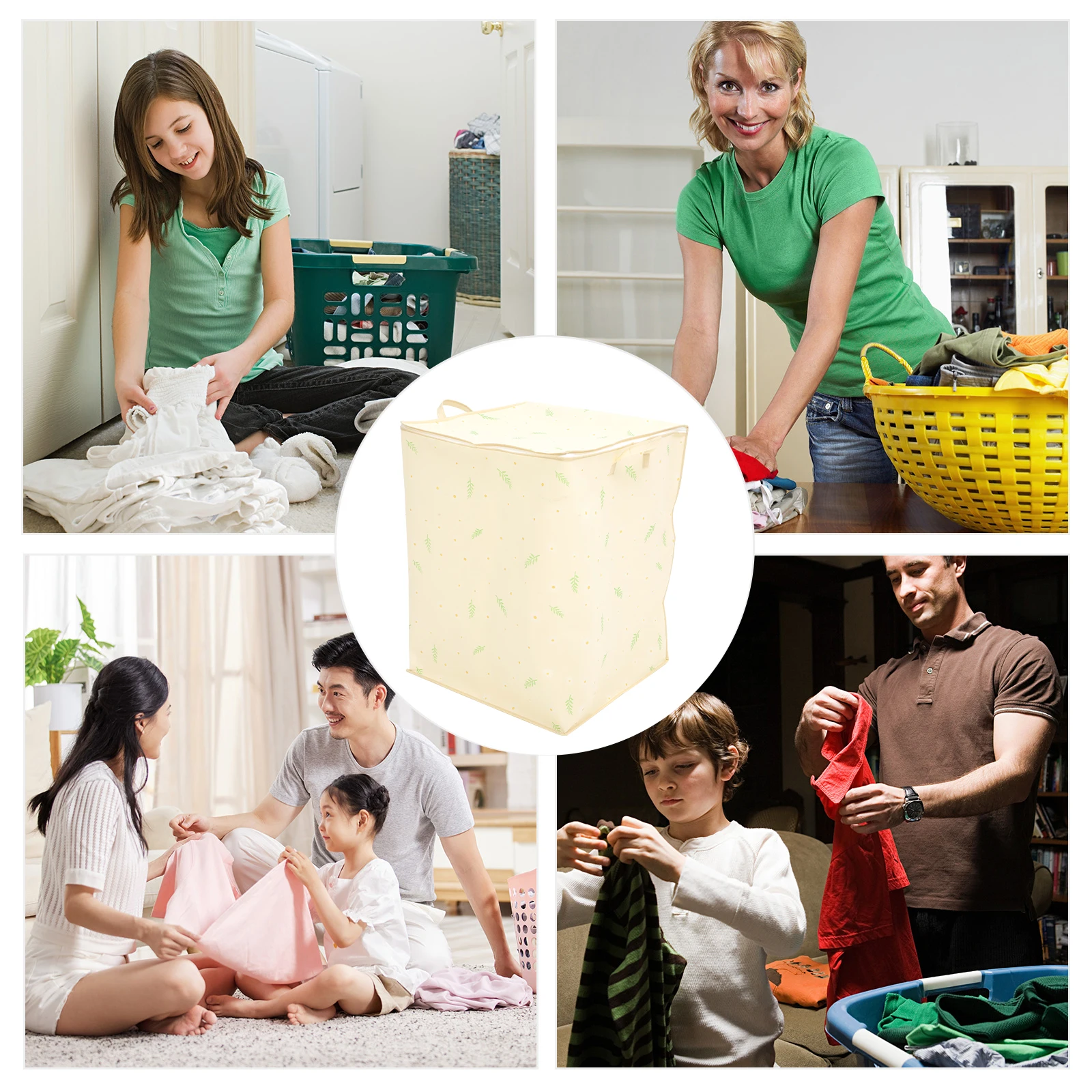 

180L Large Capacity Storage Bag Non Woven Fabric Quilt Clothes ganizer Portable Moving Packing Foldable Container Comforter Bag