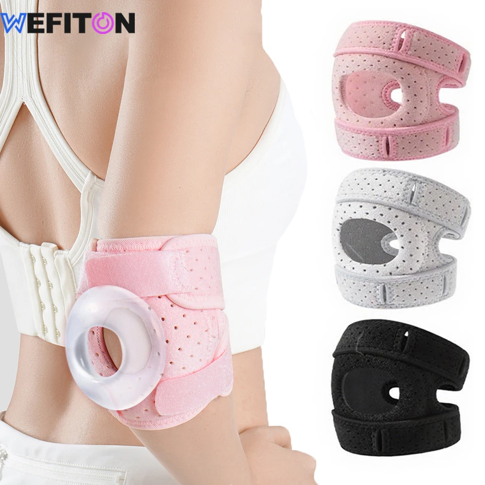 1PCS Elbow Brace for Women Men Adjustable Support for Tendonitis,Arthritis,Tennis & Golfer's Elbow,Sprains from Sports,Daily Use