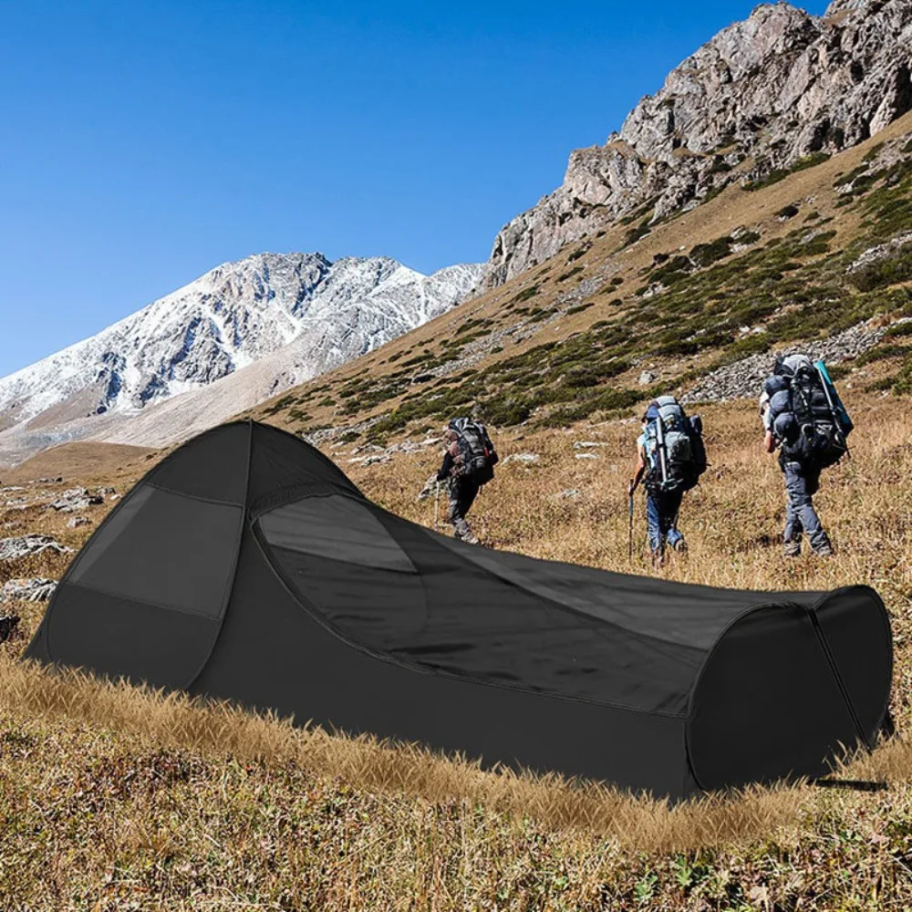 Travel Camping Moisture Proof Mosquito Net Lakeside Portable Mesh Sunshade Tent Beach Easy To Install Sleeping Bag Supplies