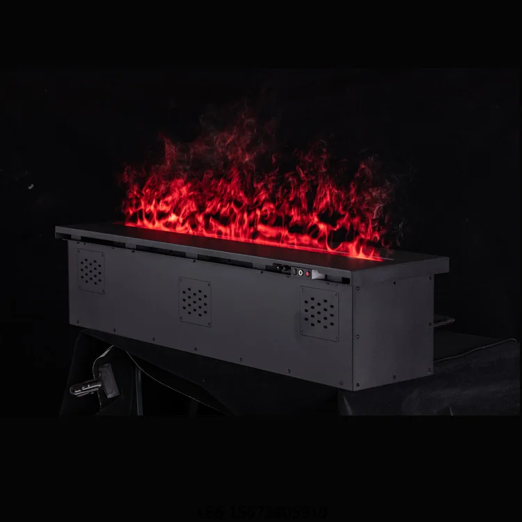 Atomization Fire Steam Vapor Fireplace 3000mm Log Set Design Ultrasonic Technology
