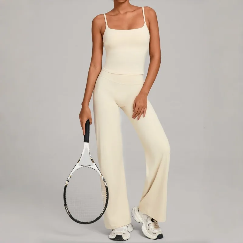 

Женский комплект для йоги телесного цвета для похудения, красивая спина, высокая эластичность, универсальный костюм для фитнеса, спортивный комплект для бега и отдыха на открытом воздухе