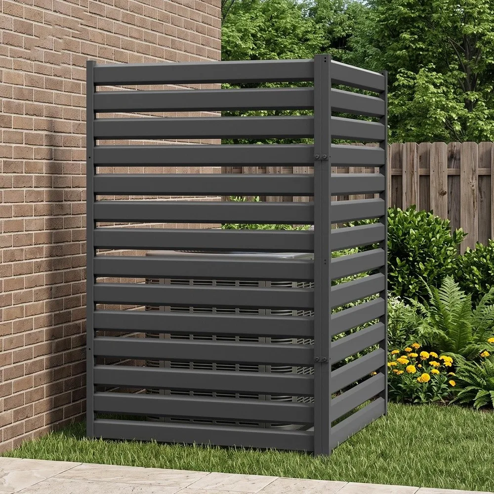 Metal Air Conditioner Fence 2 Panels 38