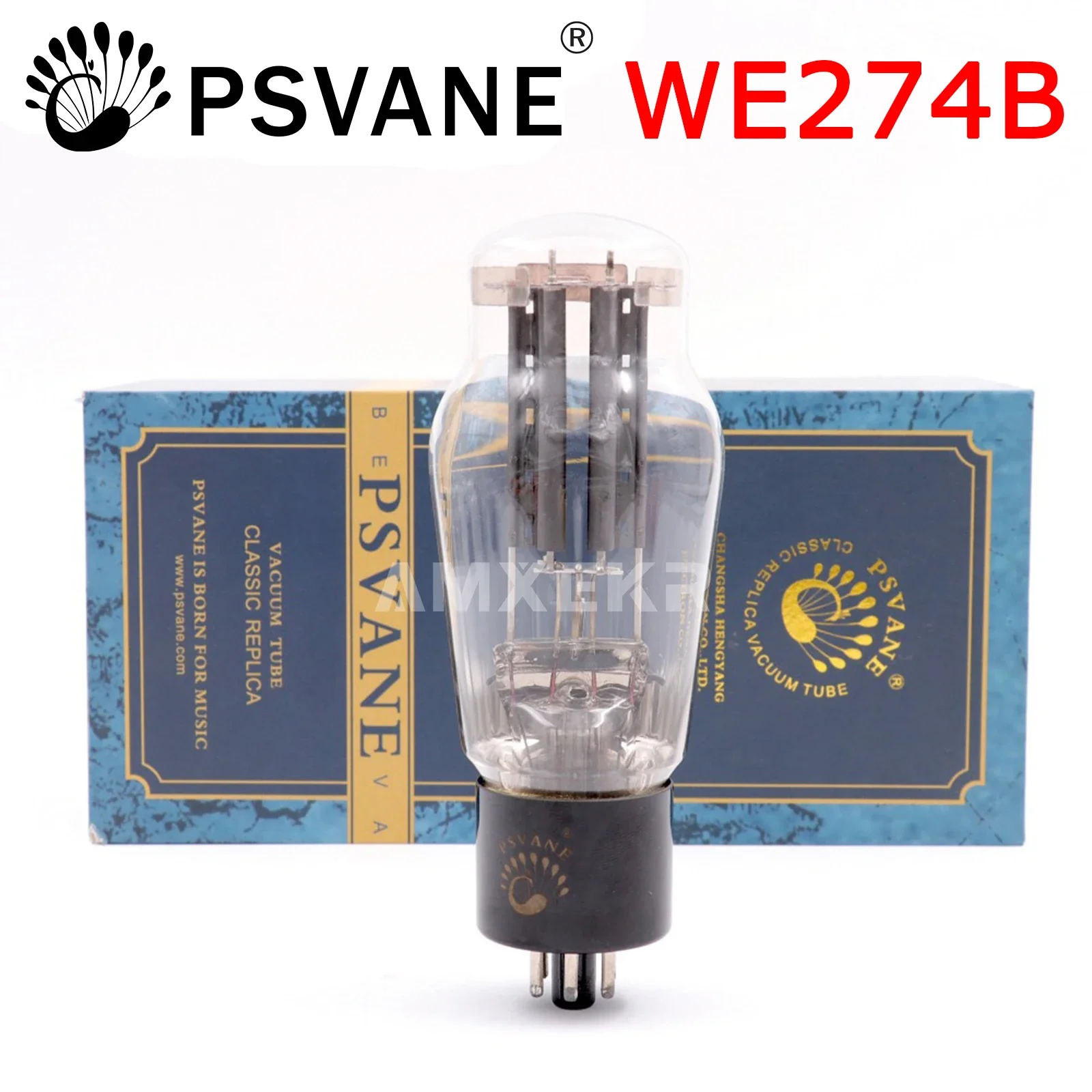 

PSVANE WE274B Vacuum Tube Rectifier Tube 1:1 Replica Western Electric 274B Replace GZ34 5U4G 5AR4 for Hifi Amplifier Audio