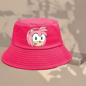 Topi Nelayan Orang Tua-anak Sonics Baru Topi Tabir Surya Gambar Kartun Anime Topi Matahari Mode Musim Panas Anak-anak Pria Wanita Topi Hip Hop Topi Hip Hop 10 figur aksi metal gear penjualan terbaik - №