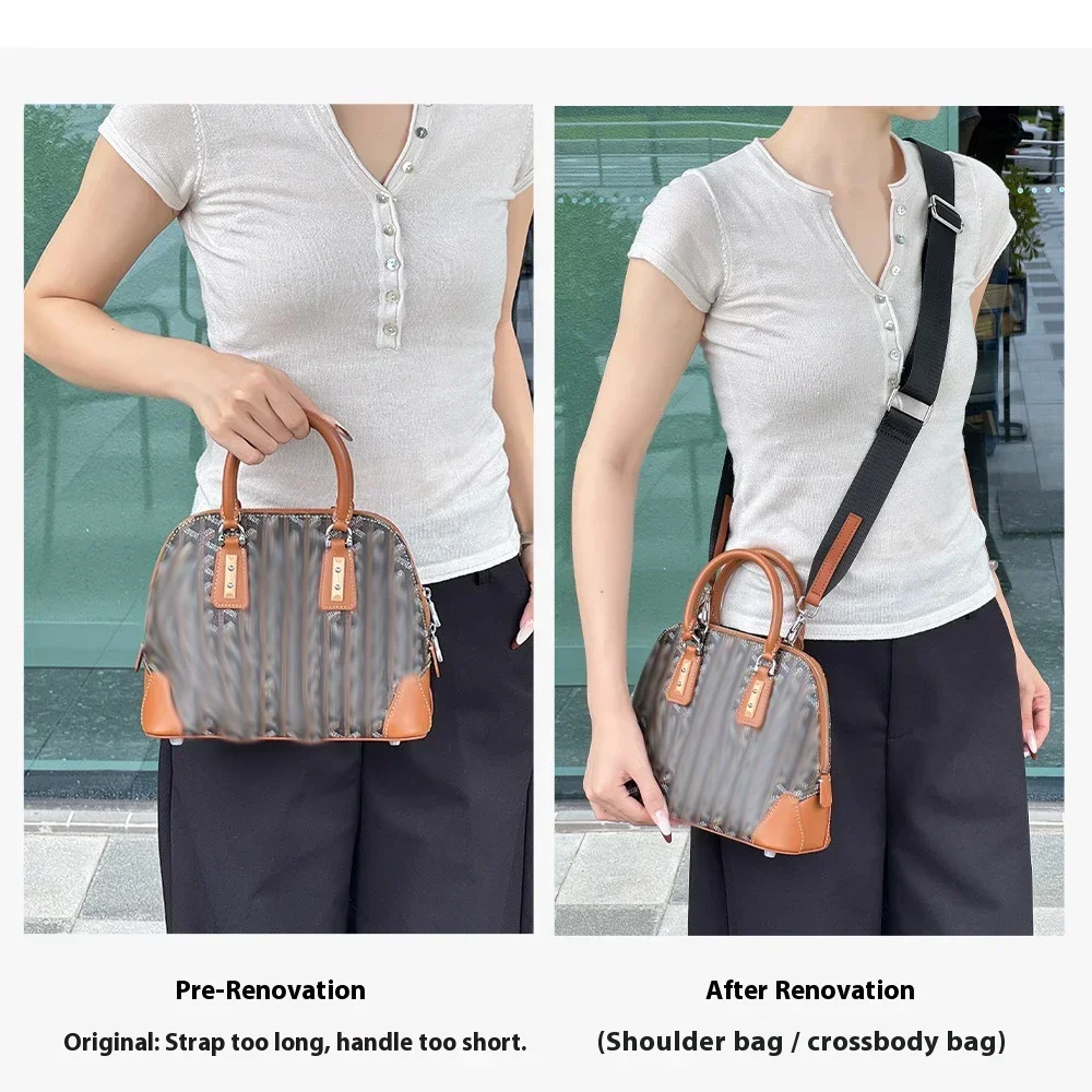 Canvas Shoulder Strap For GOY Vendome Durable Bag Strap Slung Bag Crossbody Bag Belt Reconstruction Handbag Accessories