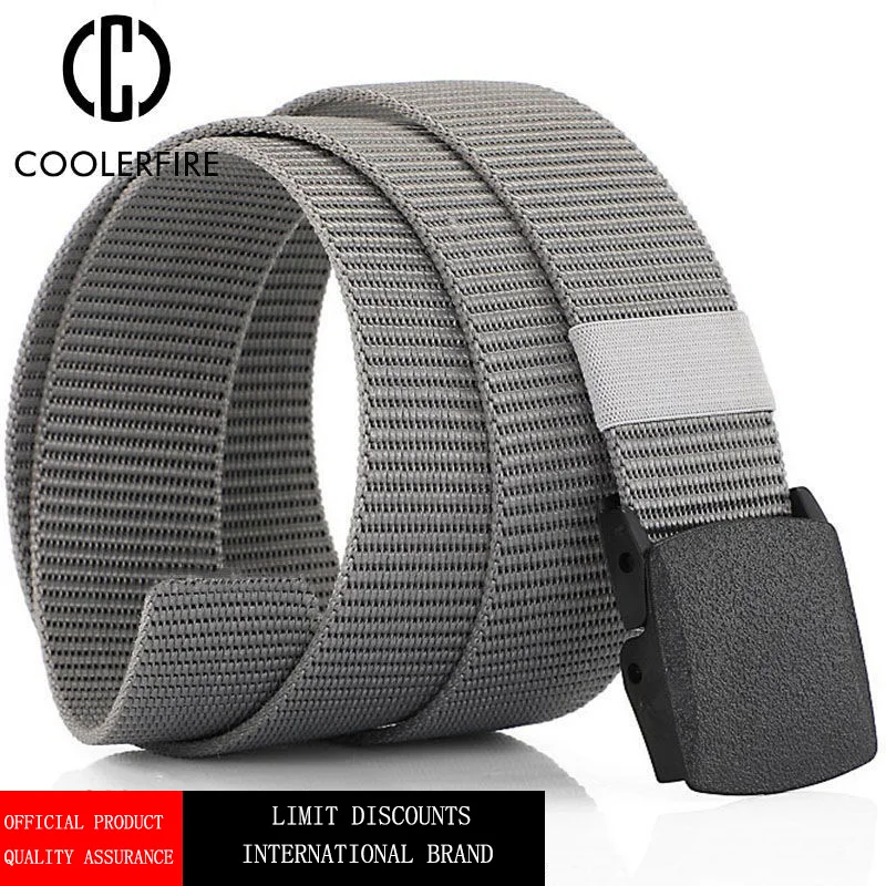 Belts Men and Women Nylon Webbing Tactical Military Casual Designer Canvas Jeans Belt High Quality Army Waist Fabric Strap HB041