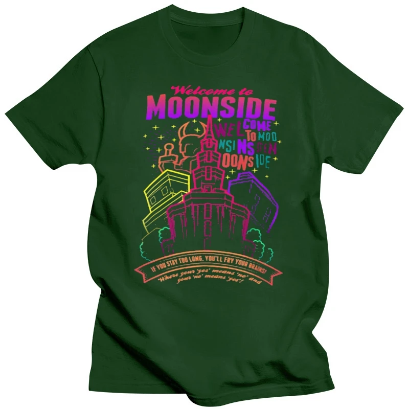 Welcome to Moonside T Shirt moonside fourside earthbound mother 2 snes video game fanart ness