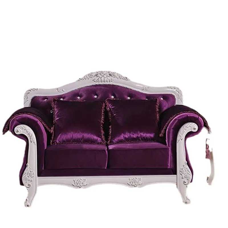 CX simple European fabric art engraved beauty salon removable and washable American small apartment, sofa