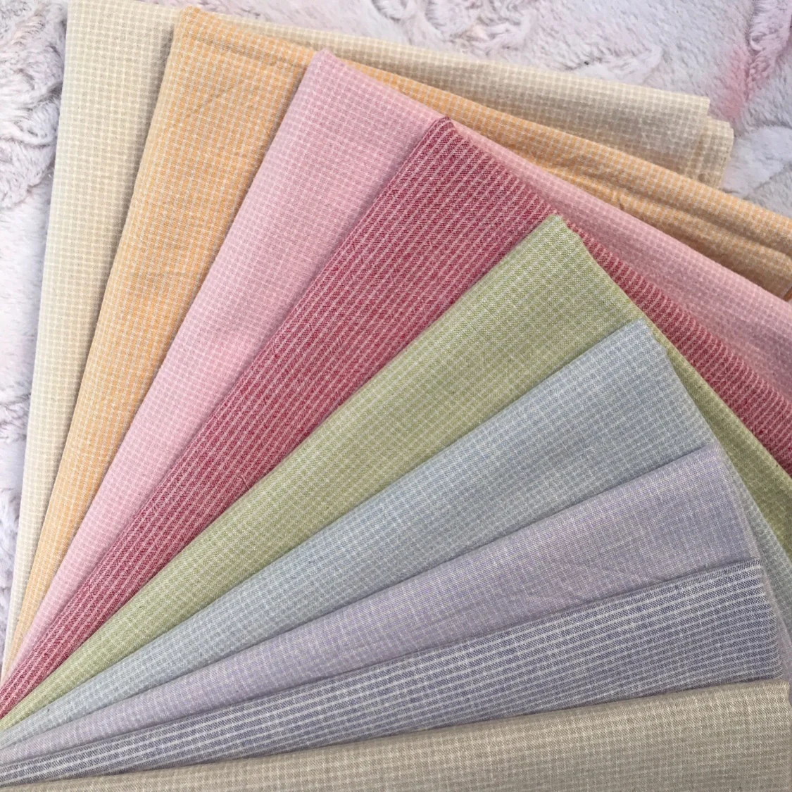 DIY-Tasche, Puppe, japanischer garngefärbter Baumwollstoff für einfache Patchwork-Geldbörse, Nähen, Quilten, handgefertigtes Basteltuch, 140 cm x 50 cm – Detail 2