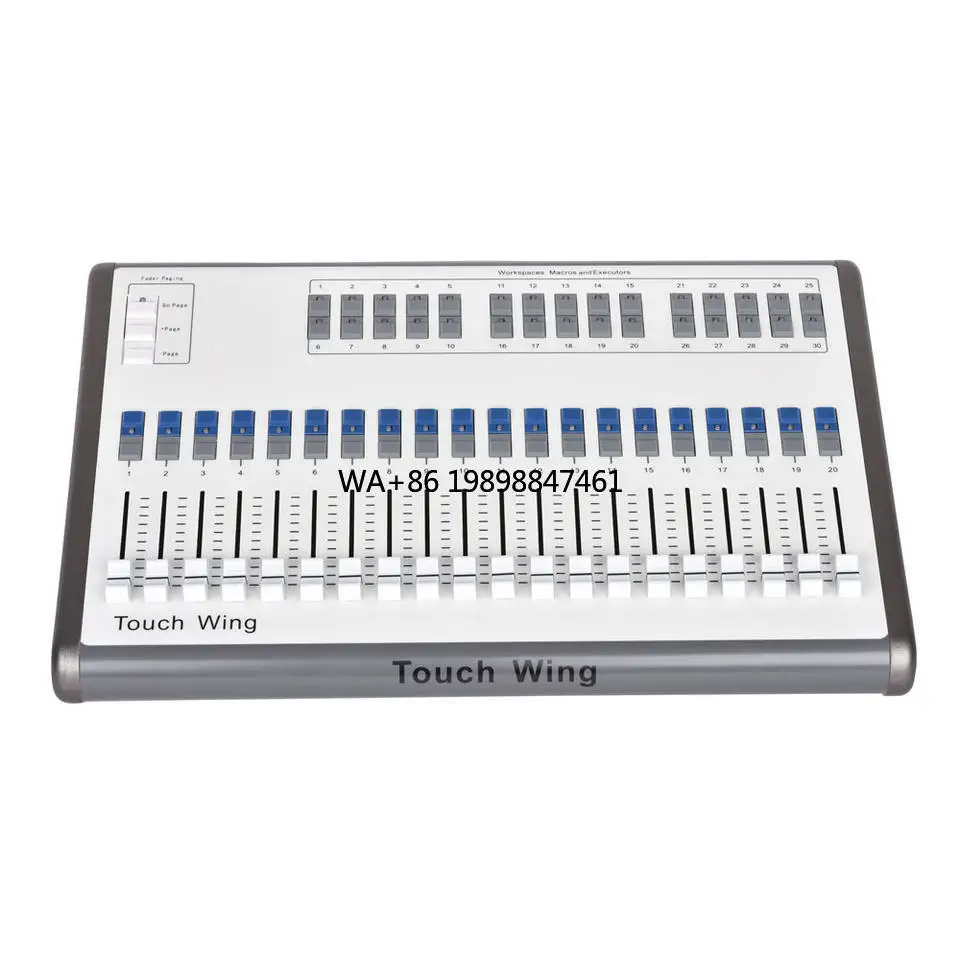 

LED Tiger Touch Wing Fader Wing DMX Controller Professional Console for Stage Lighting