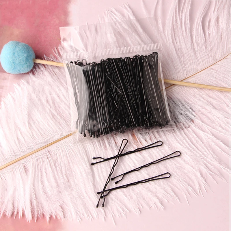 50Pcs/lot wave surface Hair Clip Lady Hair Clips Curly Wavy Grips Hairstyle Hairpins Women Bobby Pins Hair Accessories For Women