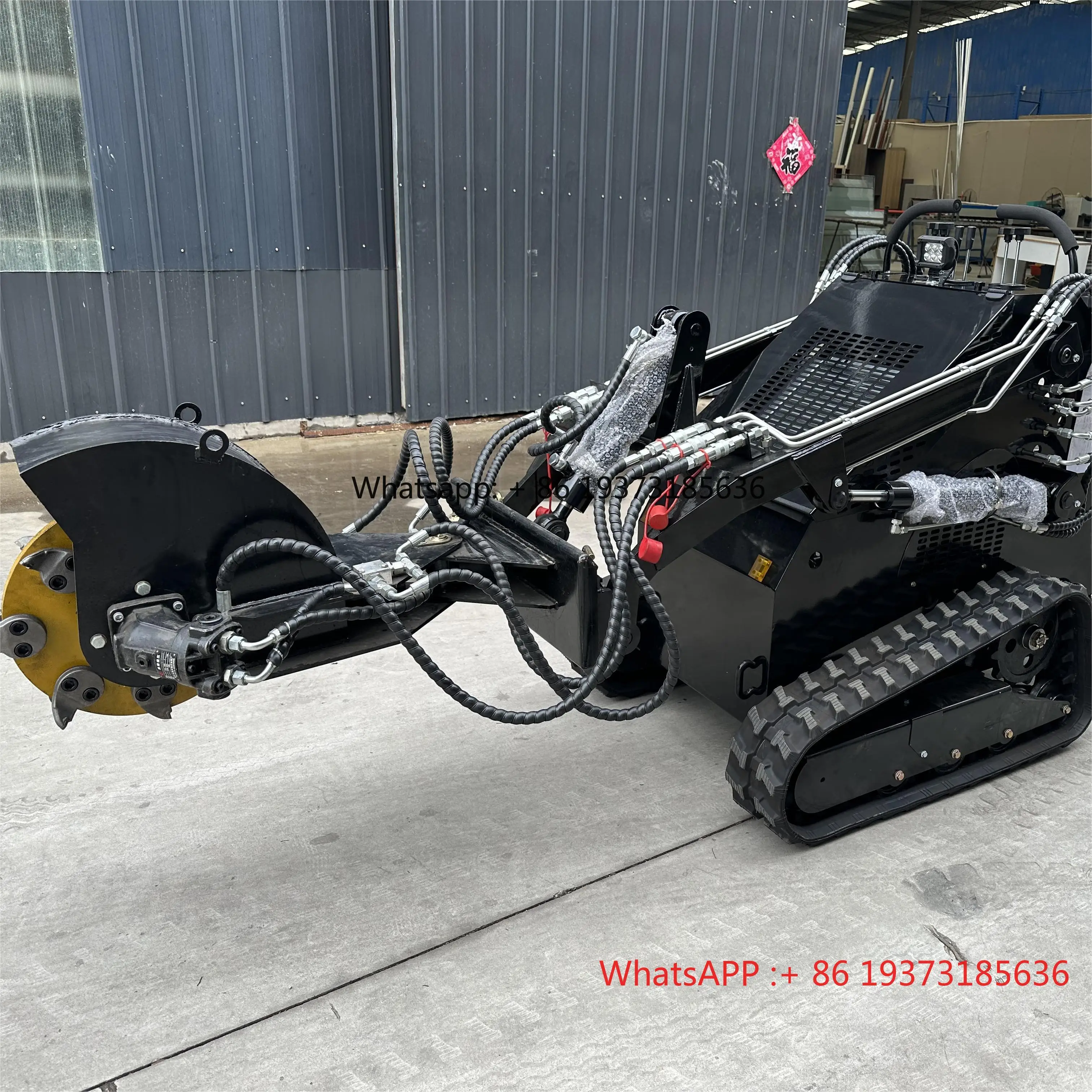 

Skid Loader Cheap Mini Skid Steer Loader with Track for Sale