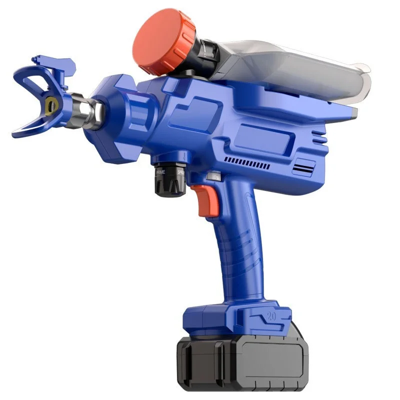 800ML Cordless Electric Spray Gun High Power Paint Sprayer Auto Furniture Steel Coating Airbrush
