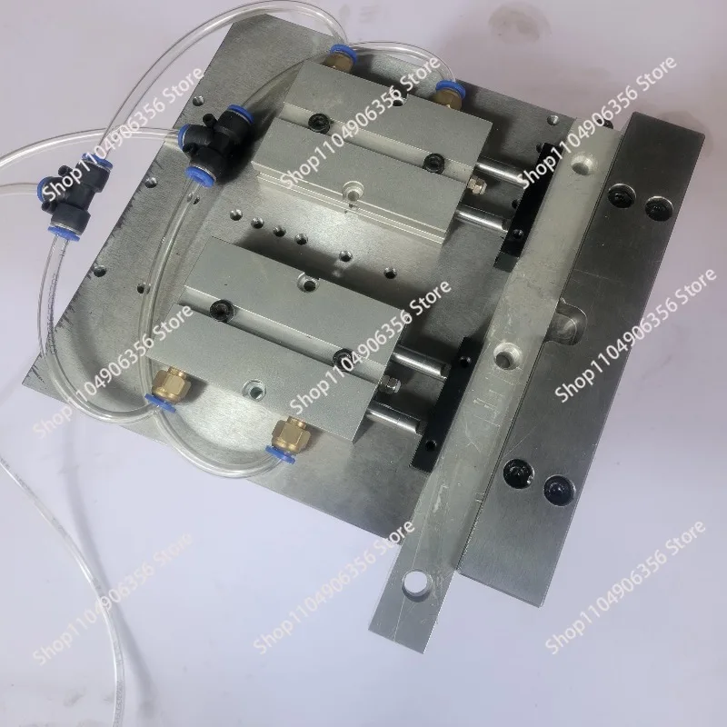 Pneumatic pliers CNC machining Wide flat pliers Tooling fixture Drilling machine Tapping machine Fast fixture