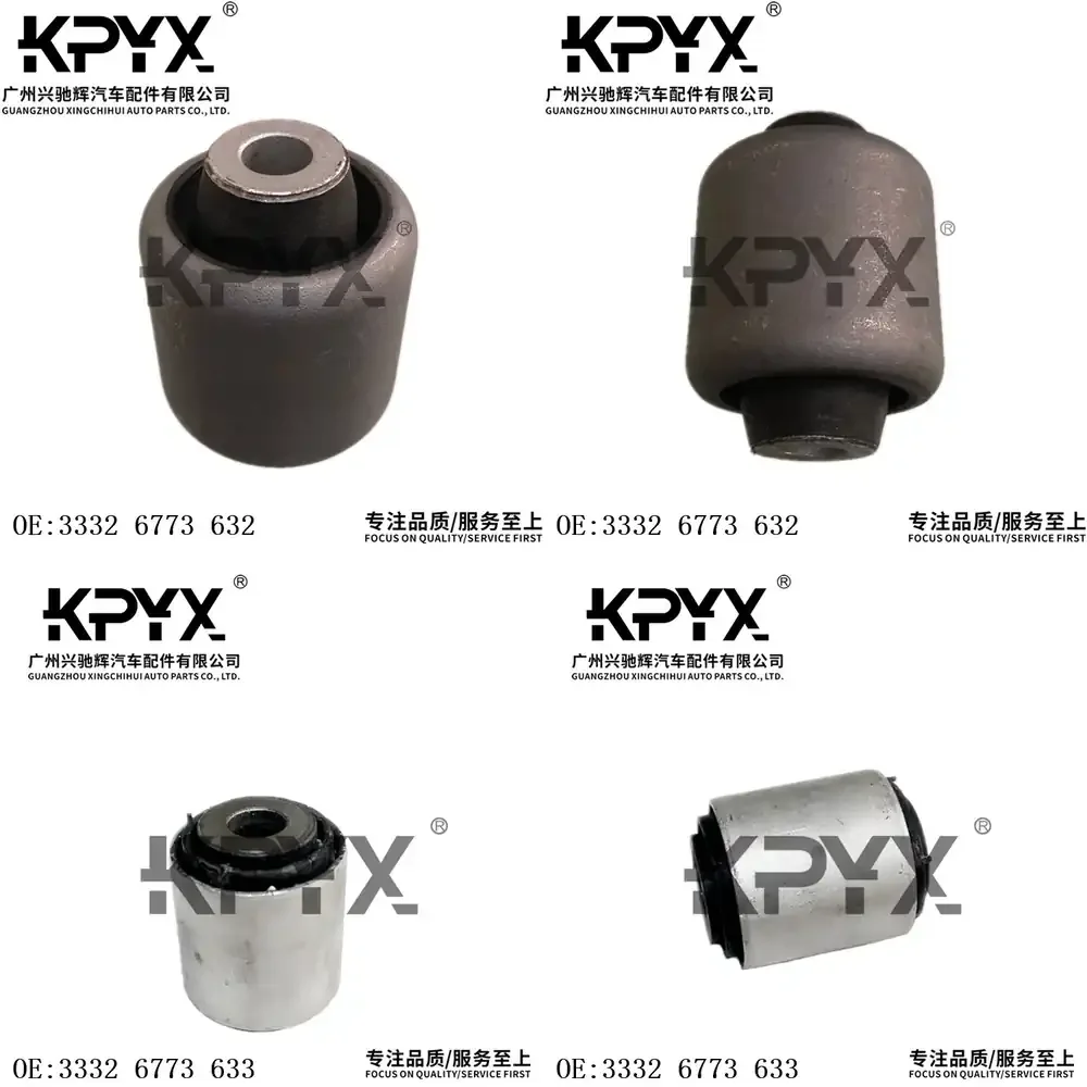 

Rear Control Arm Bushing Kit for BMW X5 X6 E70 E71 Suspension Repair OE 33326773632 33326773633 Auto Car Parts Replacement