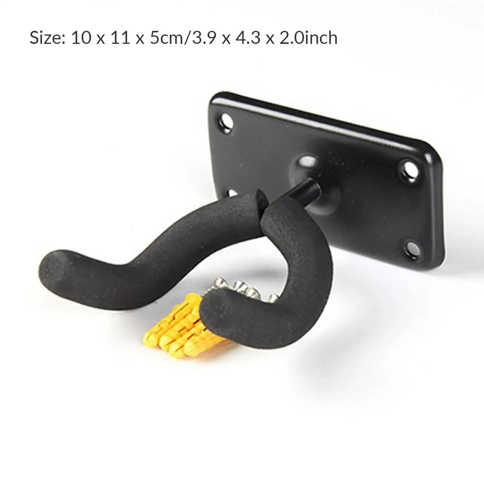 حامل مشبك تخزين لوح التزلج لألواح التزلج الكهربائية باللون الأسود