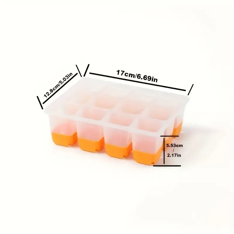 5pcs, Seed Starter Tray 60 Cells Seed Starter Kit Reusable Silicone Seedling Starter Trays Base Greenhouse Germination Tray Kit