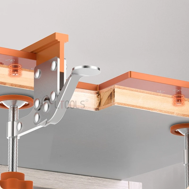 

Новый крепежный зажим для направляющих ящика, быстрое крепление, тяжелая фанерная обработка, направляющая для дверцы шкафа, направляющая для направляющего ящика, помощник по установке, зажим, инструмент