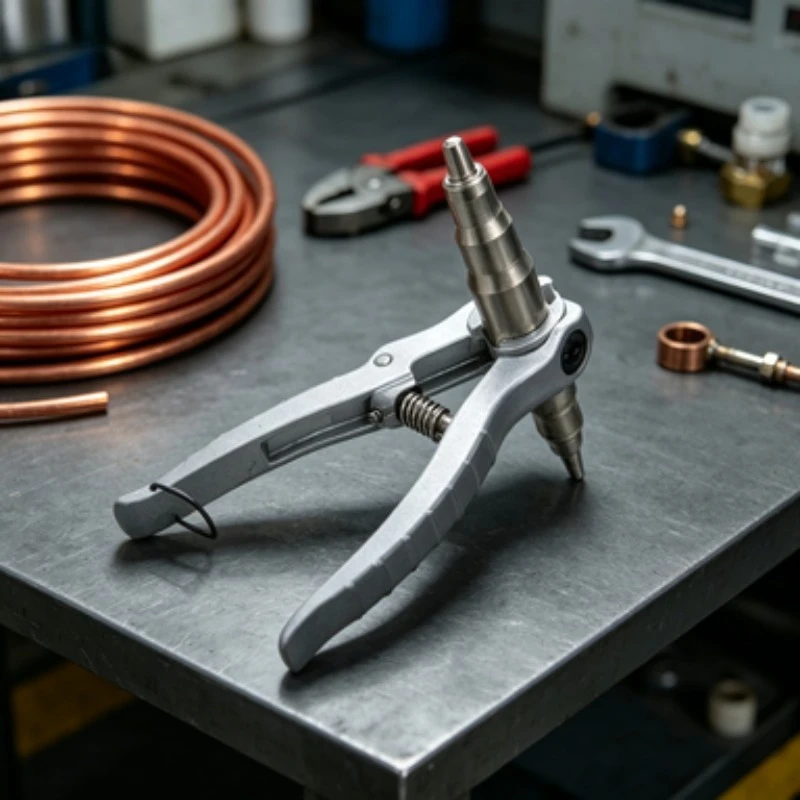 Manual Tube Expander Copper Pipe Flaring Tool For Air Conditioner Refrigeration Repair Maintenance