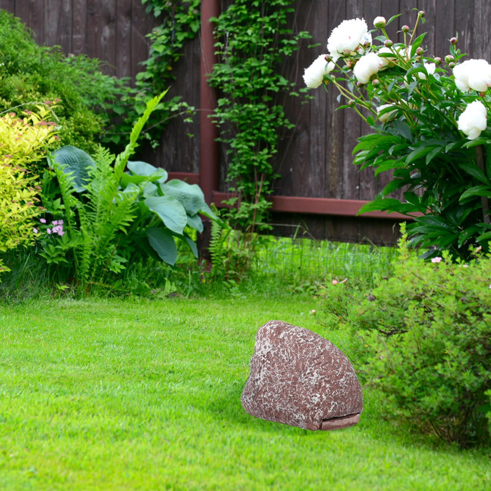 حجر مفتاح إخفاء وهمية روك مفتاح صندوق تخزين في الهواء الطلق آمنة مادة الراتنج حديقة ساحة مقصورة مخفية مفاتيح الغيار حقيبة للتخزين